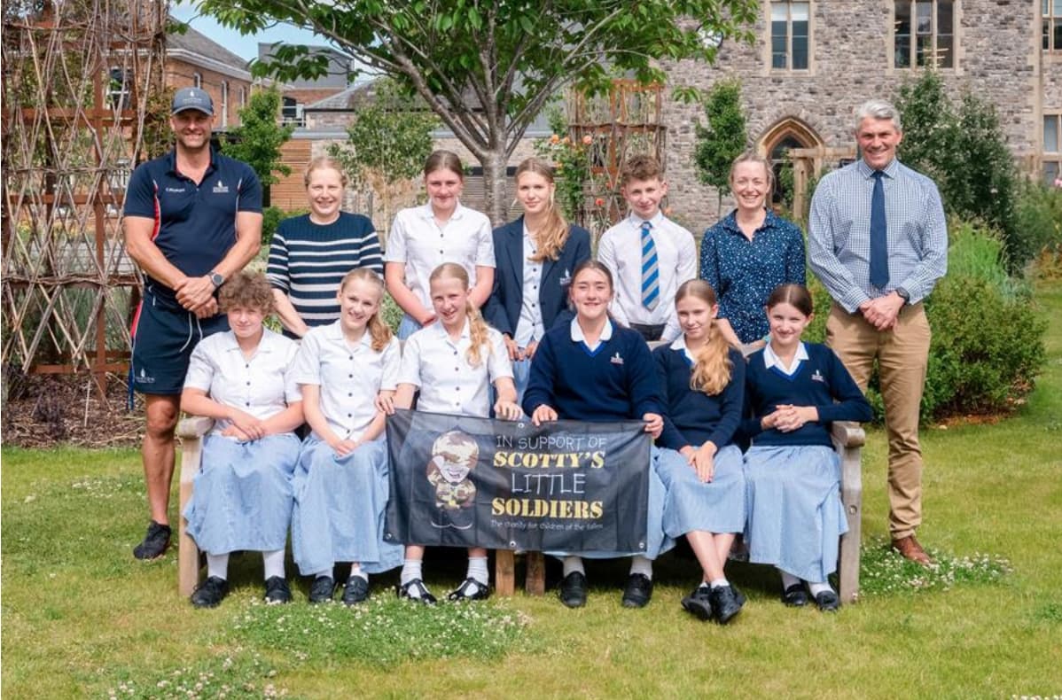 Taunton School pupils training to swim English Channel